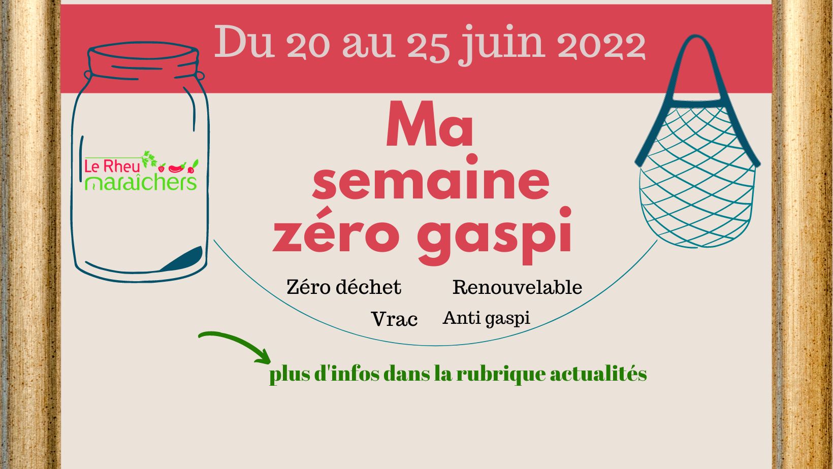 Ma semaine zéro gaspi