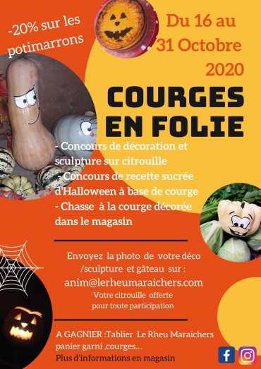 Courges en folie 