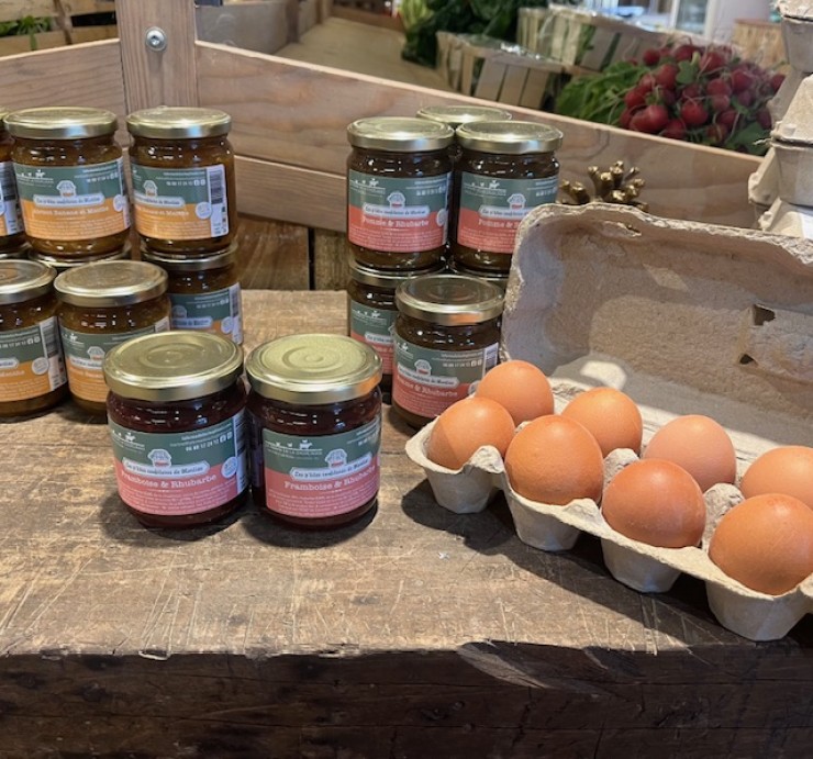 oeufs et confiture la ferme de la Chuplinais 